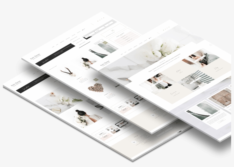 Introducing Kate A Elegant And Feminine Wordpress Theme - Wordpress, transparent png #4333788