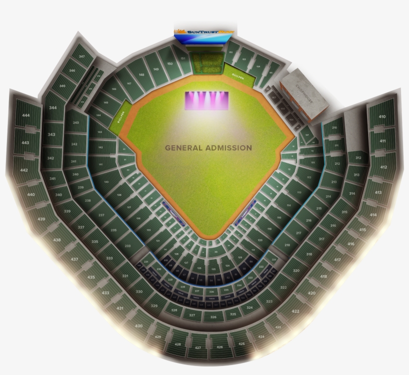 Suntrust Park, transparent png #4333904