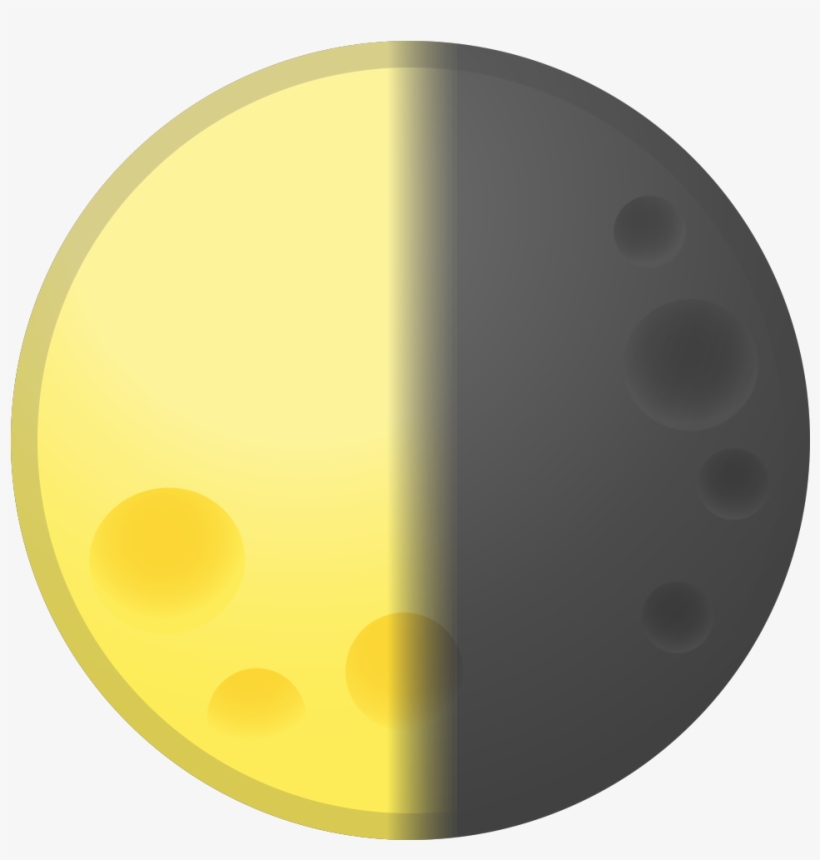 Download Svg Download Png - Cuarto Menguante Emoji, transparent png #4333906