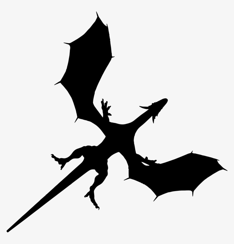 Dragon Silhouette Png Download - Dragon Silhouettes Png, transparent png #4333912