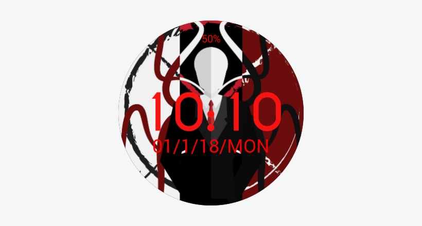 Slenderman 🌲 Preview, transparent png #4334485