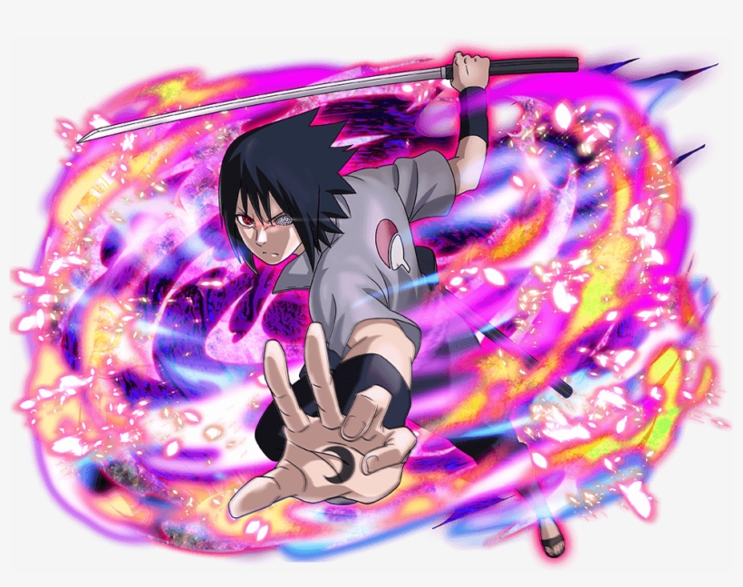 Sasuke Naruto Blazing, transparent png #4334980