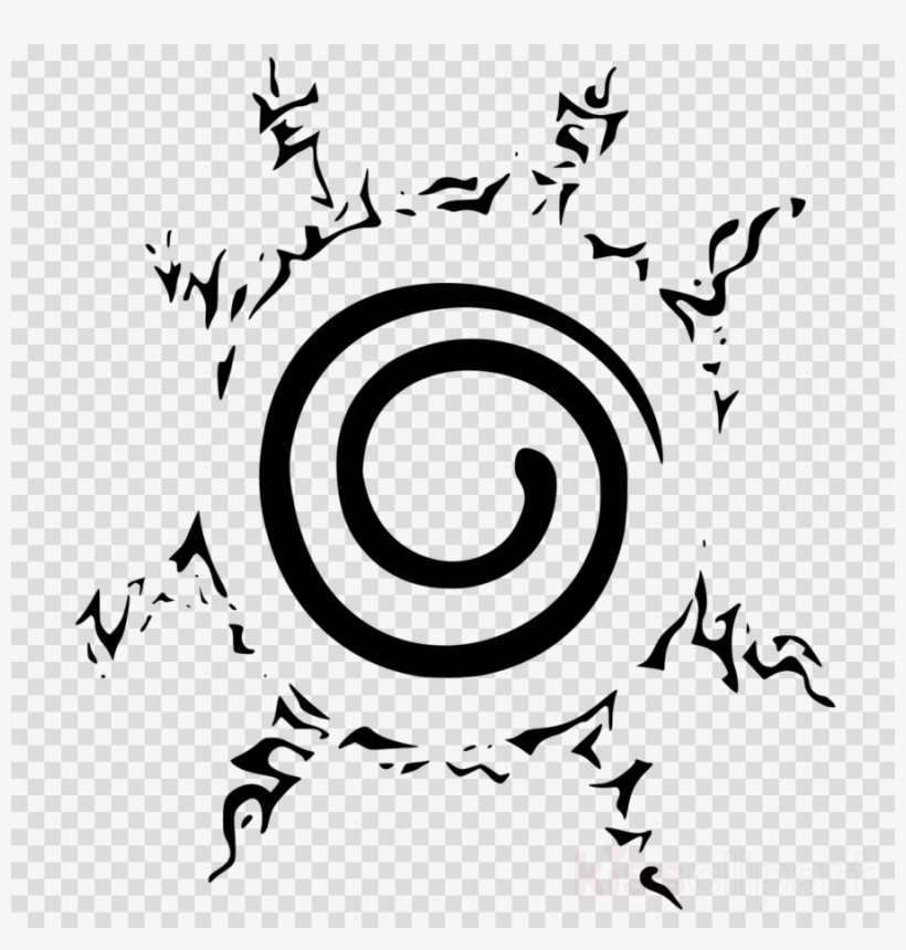 Naruto Seal Clipart Naruto Uzumaki Sasuke Uchiha - Naruto Nine Tails Seal Tattoo, transparent png #4335035