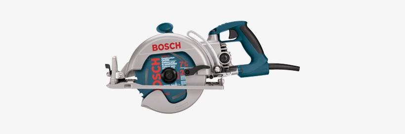 7-1/4" Worm Drive Circular Saw - Bosch Skil Saw, transparent png #4335340