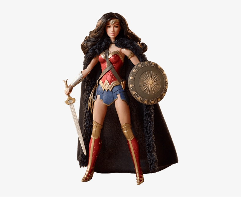 1 Of - Wonder Woman Black Label Barbie, transparent png #4336480