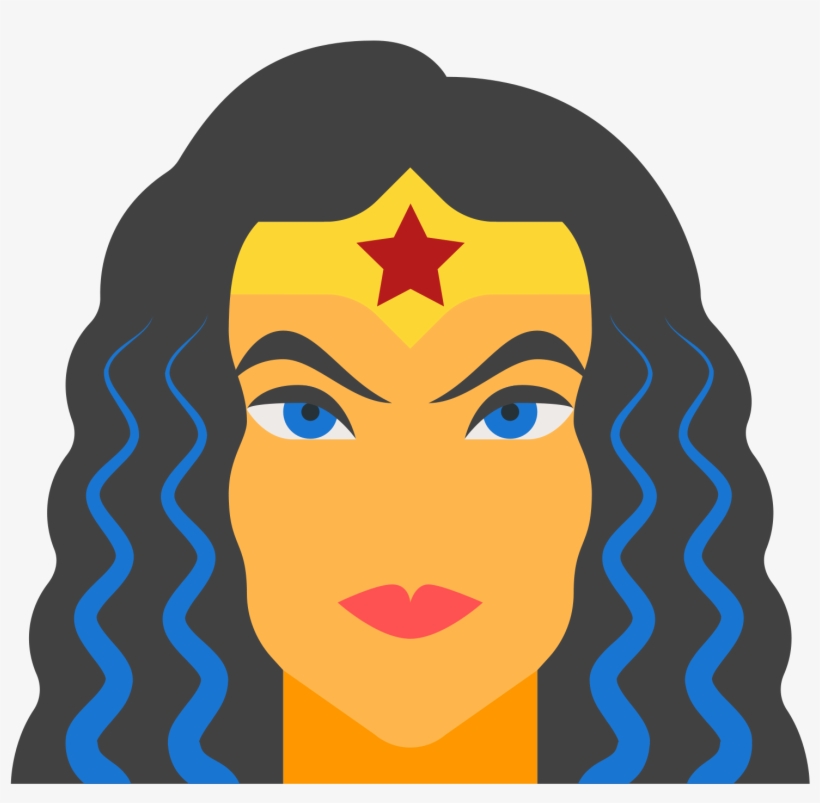Wonder Woman Icon - Icon, transparent png #4336530