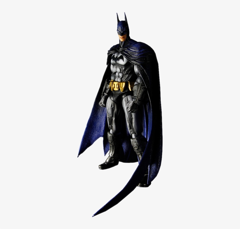 Arkham City - Figurine Batman Arkham City Play Arts Kai - Batman, transparent png #4336901
