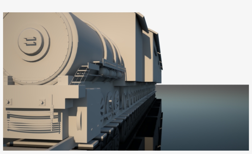 Train Royalty-free 3d Model - Autodesk Maya, transparent png #4336909