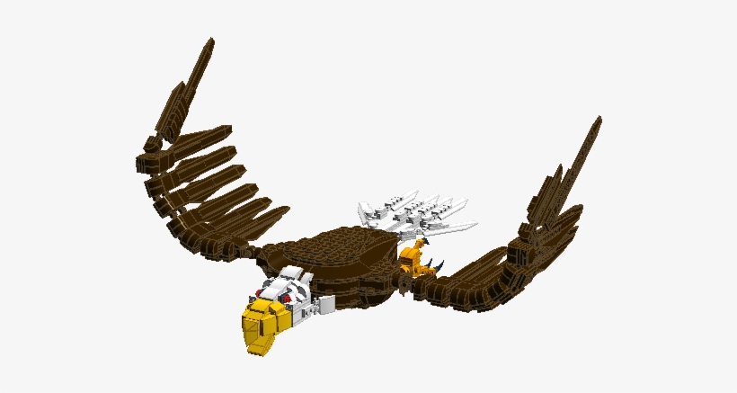 The Bald Eagle - Eagle Png Lego, transparent png #4336997