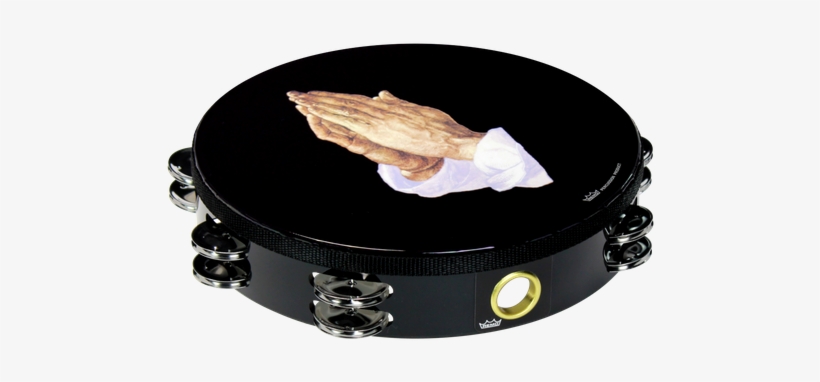 Praying Hand , 10" - Remo Tambourine Praying Hands, transparent png #4337372