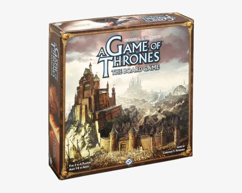 Game Of Thrones The Board Game - Game Of Thrones Board Game - Second Edition, transparent png #4337479