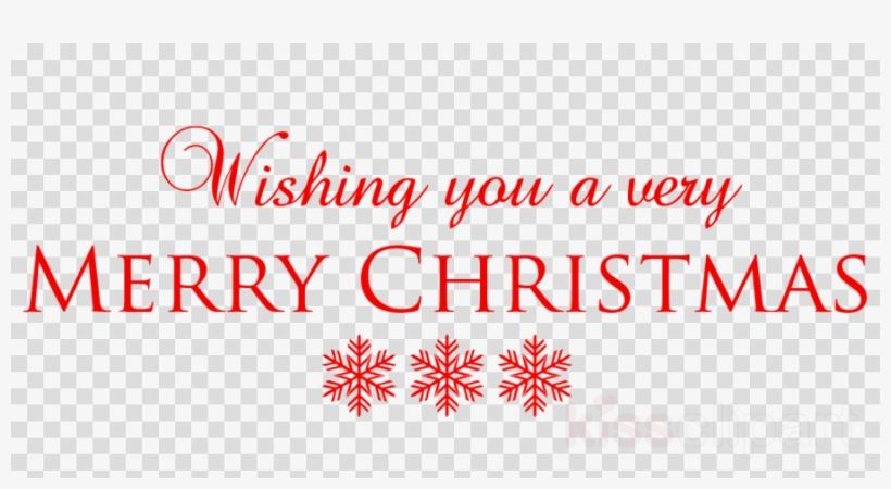 Merry Christmas Clipart Christmas Day Signature Block - Transparent Background Merry Christmas Clipart, transparent png #4337532