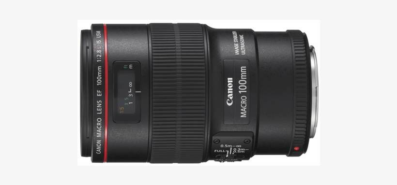 Canon 100mm F/2 - 2.8 L Macro Is Usm, transparent png #4337593