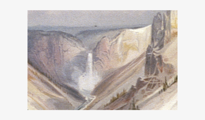 Cosmic Moment - Waterfall - Grand Canon Of The Yellowstone, Yellowstone National, transparent png #4337681