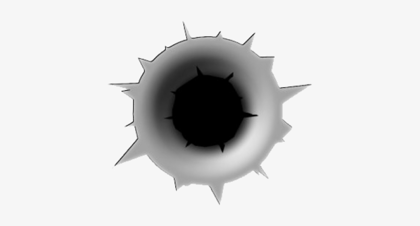 Bullet Shot Hole Png Image, Download Png Image With - Bullet Hole Transparent Background, transparent png #4338029