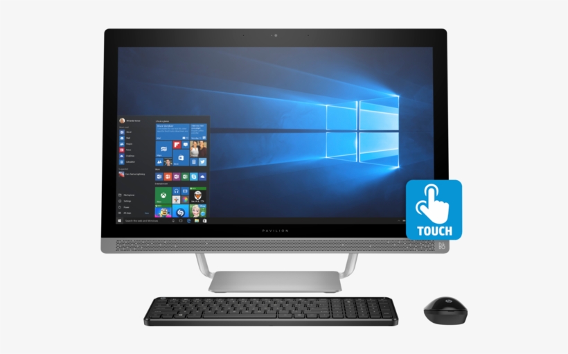 Hp Pavilion All In One - Hp Pavilion 27 A210, transparent png #4338040