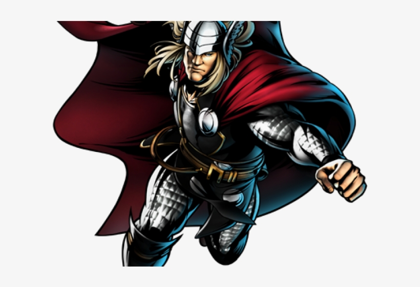 Thor Png Transparent Images - Marvel Vs Capcom 3 Thor, transparent png #4338225