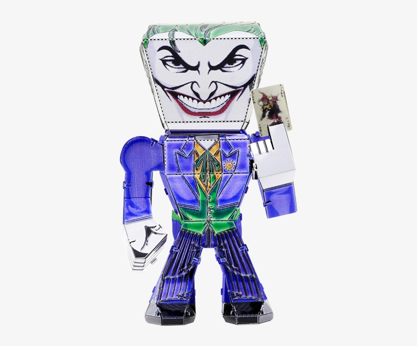 Legends - The Joker - Fascinations Metal Earth Dc Justice League The Joker, transparent png #4338709