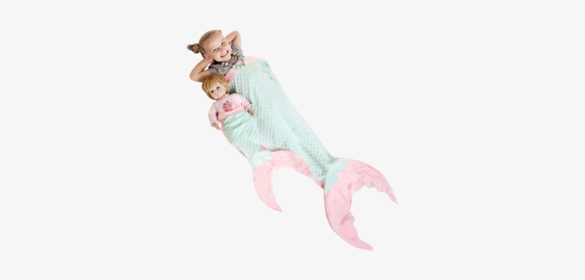 Hover To Zoom - Poshpeanut Mermaid Blanket Softest Minky Comfy Cozy, transparent png #4338795