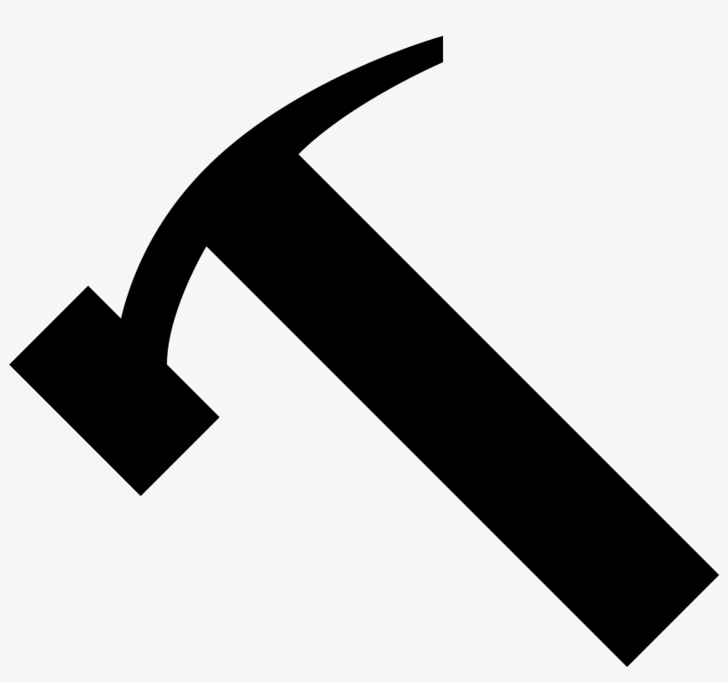 Gavel Silhouette At Getdrawings Com Free For Personal - Hammer Black, transparent png #4338958