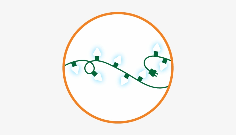 Clear Christmas Lights - Clock Png Index, transparent png #4339602