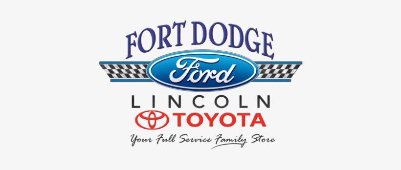 Fort Dodge Ford Toyota Logo Updated - Fort Dodge Ford Logo, transparent png #4339698