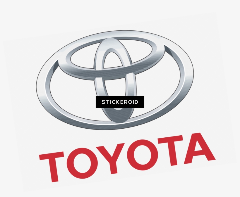 Toyota Logo - Neoplex Toyota Auto Logo With Words Traditional Flag, transparent png #4339699