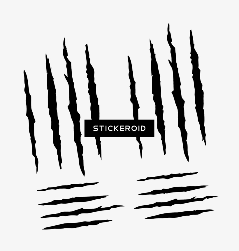 Scratches Claw - Calligraphy, transparent png #4339849