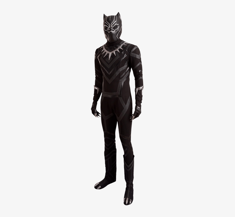 Black Panther - Black Panther Full Costume, transparent png #4340219