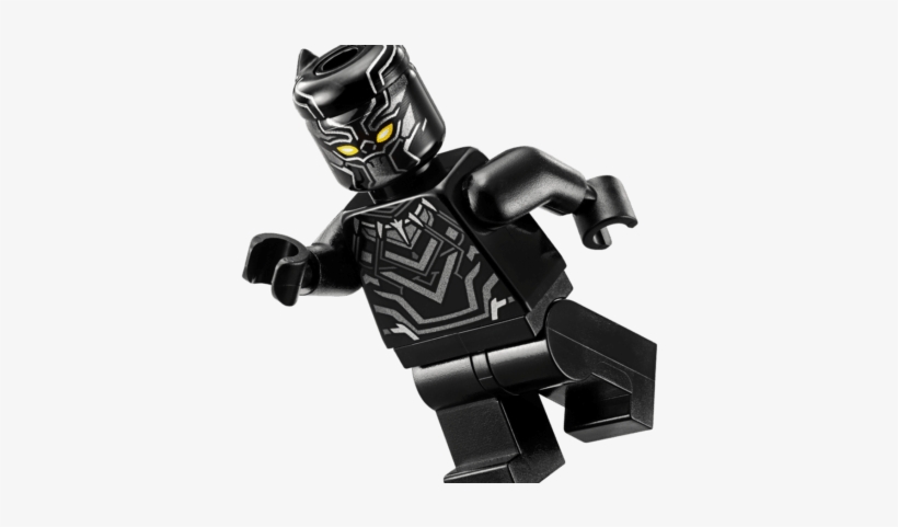 Lego Black Panther Figurine - Lego Super Heroes 76047 Black Panther Pursuit Building, transparent png #4340223