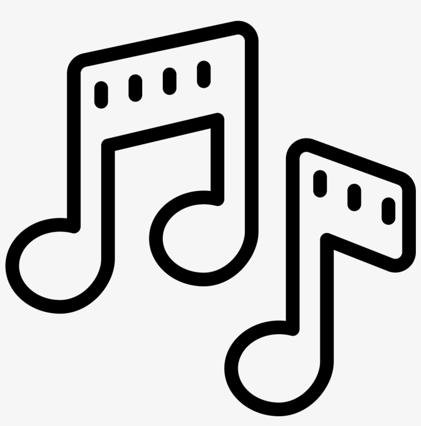 Musical Notes Icon - Musical Note, transparent png #4340410