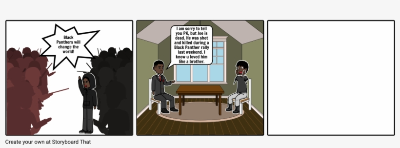 Black Panther - Storyboard, transparent png #4340617
