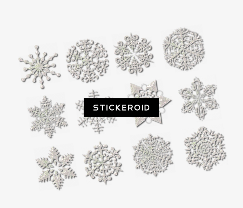 Snowflakes Border Frame, transparent png #4340644