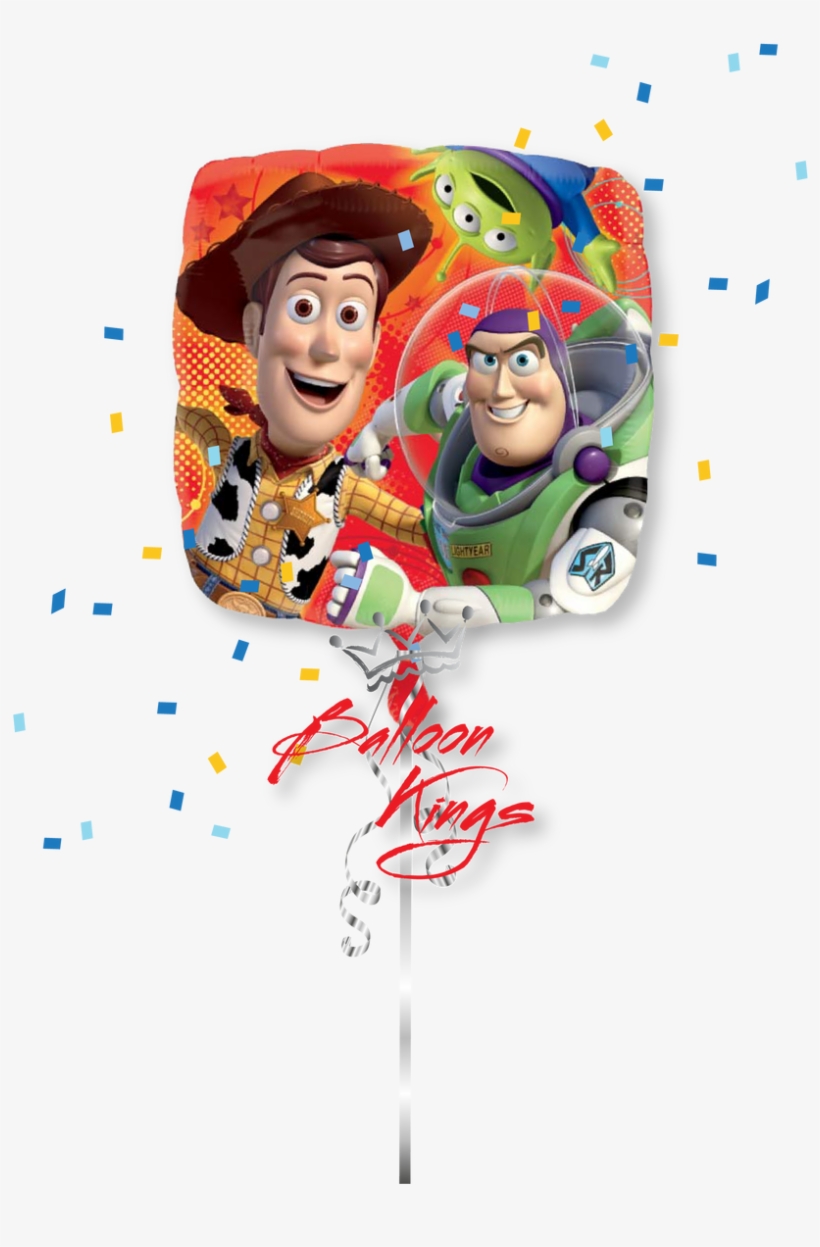 Toy Story Group - Toy Story Foil Balloons, transparent png #4340753