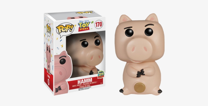 Toy Story Funko Pop Hamm - Toy Story Pop Figures, transparent png #4340784
