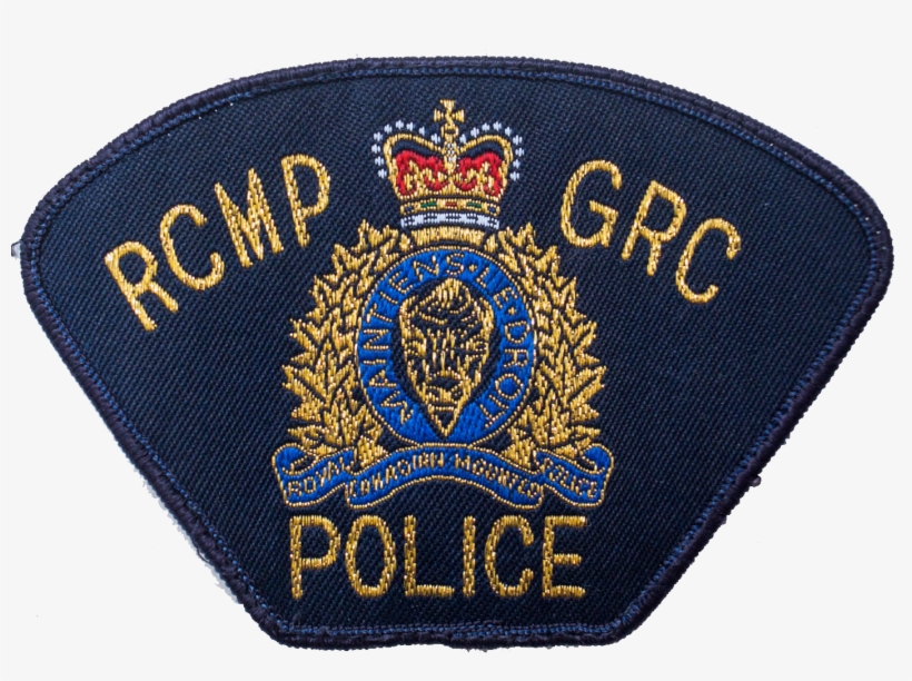 Rcmp Shoulder Flash - Rcmp Badge, transparent png #4341025