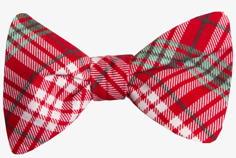Plaid Christmas Adult Bow Tie, transparent png #4341392