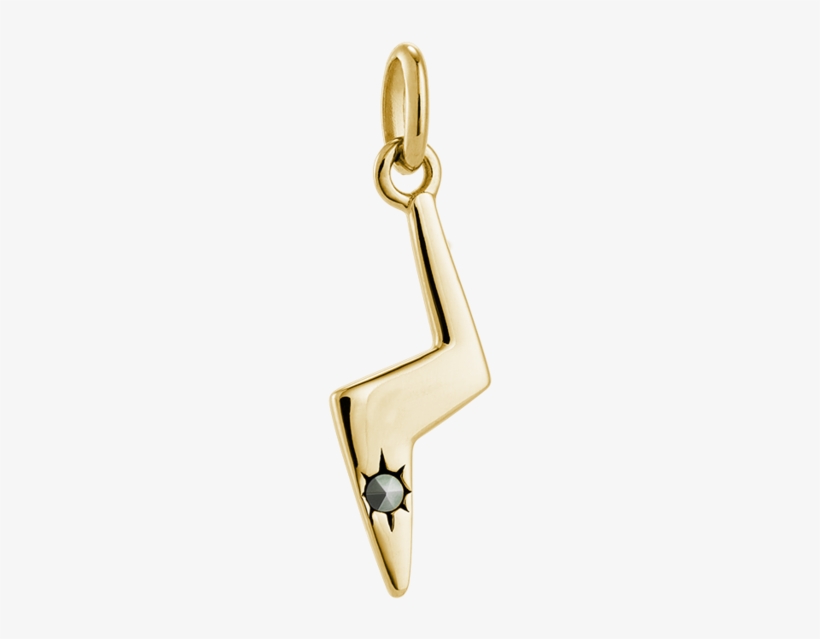 Lightning Bolt Image - Pendant, transparent png #4341599