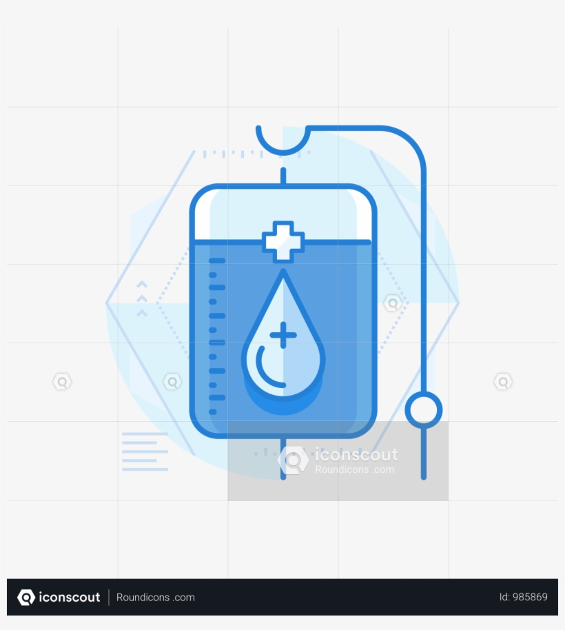 Blood Donor Illustration - Crest, transparent png #4342046