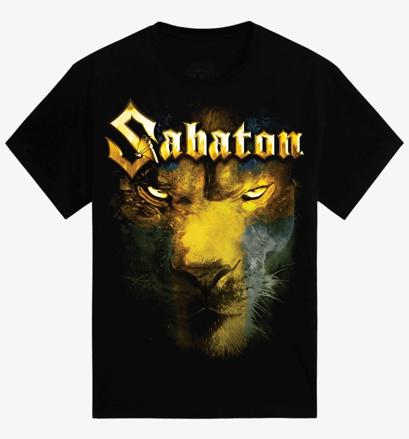 Lejonet Fran Norden T-shirt - Carolus Rex (swedish Version) - Sabaton, transparent png #4342192