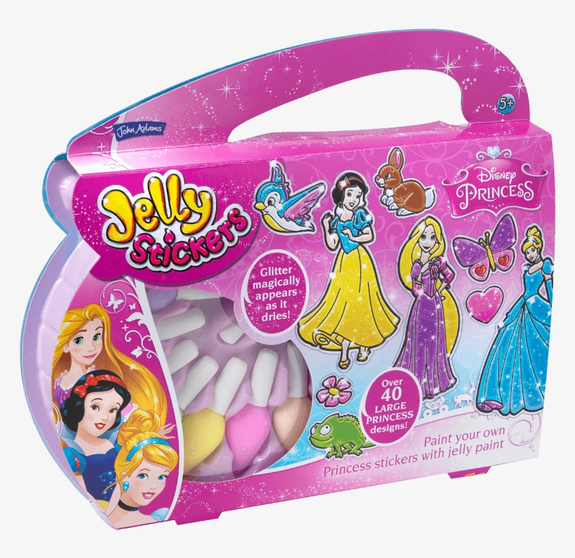 Disney Princess Jelly Stickers, transparent png #4342435