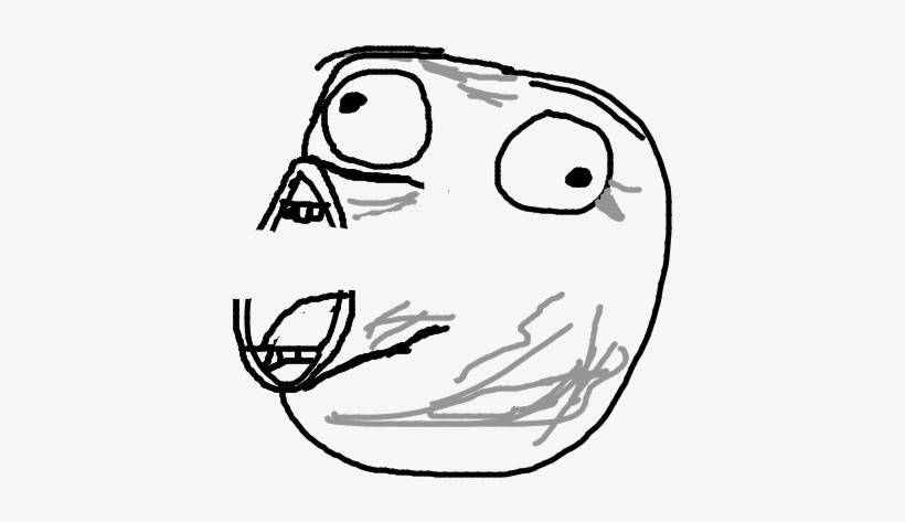 Troll Face, transparent png #4342618