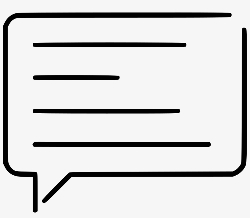 Speech Bubble Text - Text, transparent png #4342845