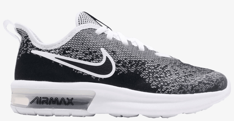 Air Max Sequent 4 Gs 'oreo' - Nike Air Max, transparent png #4343090
