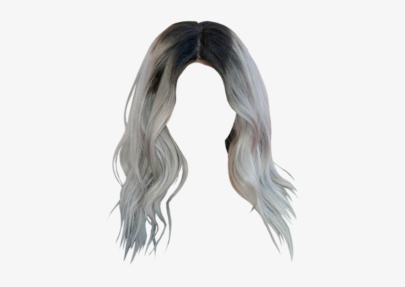 Grey Hair Long Transparent, transparent png #4343091