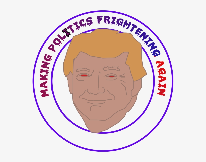 Making Politics Frightening Again - Cartoon, transparent png #4343161