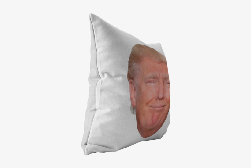 Trump Face Pillow - Pillow, transparent png #4343311