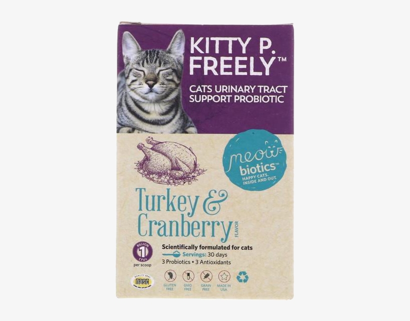 Fidobiotics - Meowbiotics Kitty P. Freely Urinary Tract, transparent png #4343668