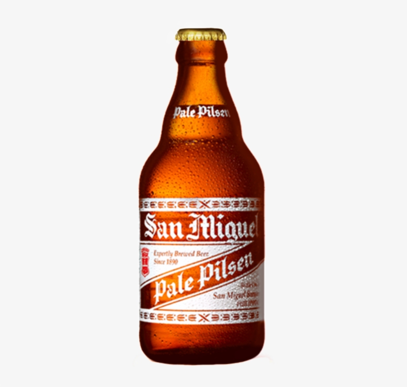 San Miguel Beer Bottle Png - San Miguel Pale Pilsen Png, transparent png #4343705