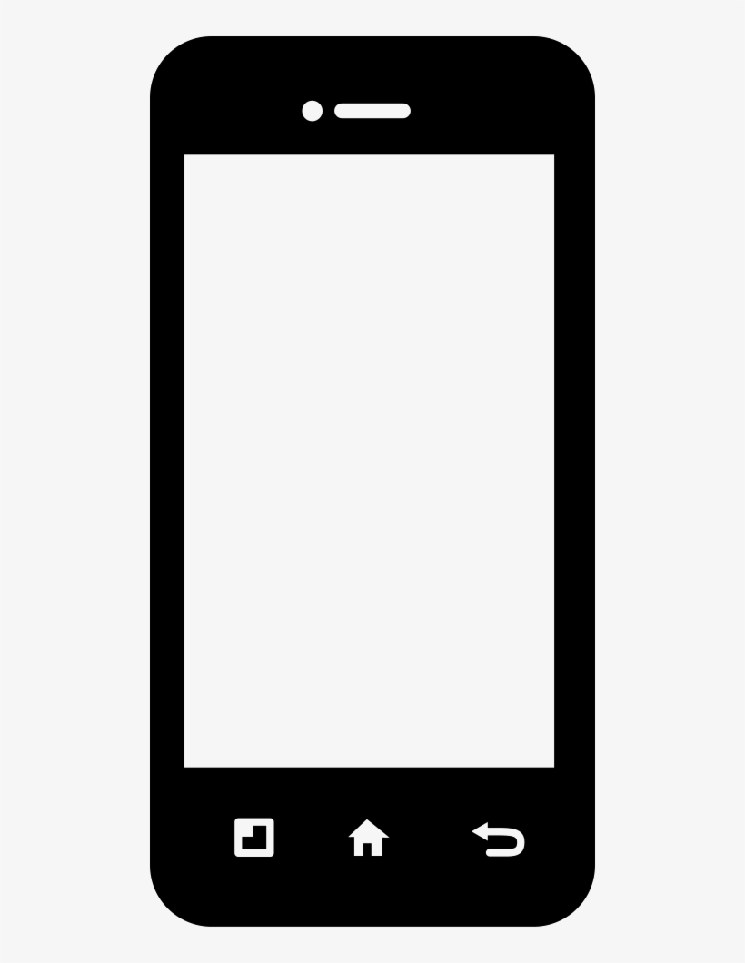 Cellphone Model Comments - Smartphone Vector Icon, transparent png #4343707